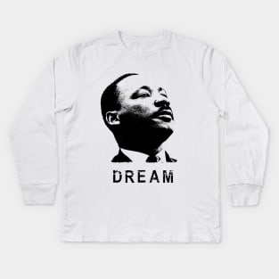 Martin Luther King Kids Long Sleeve T-Shirt